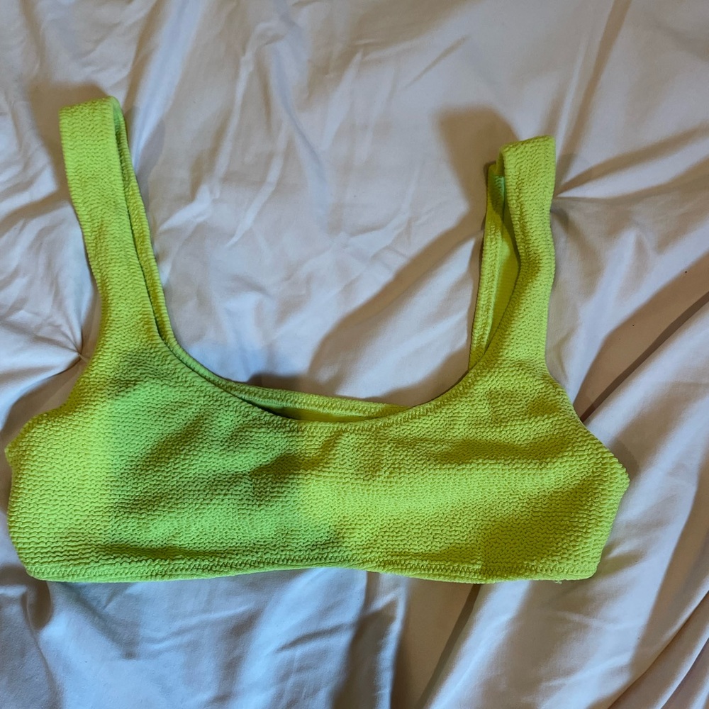 SOLID & STRIPED Green Bra Intimates & Sleepwear